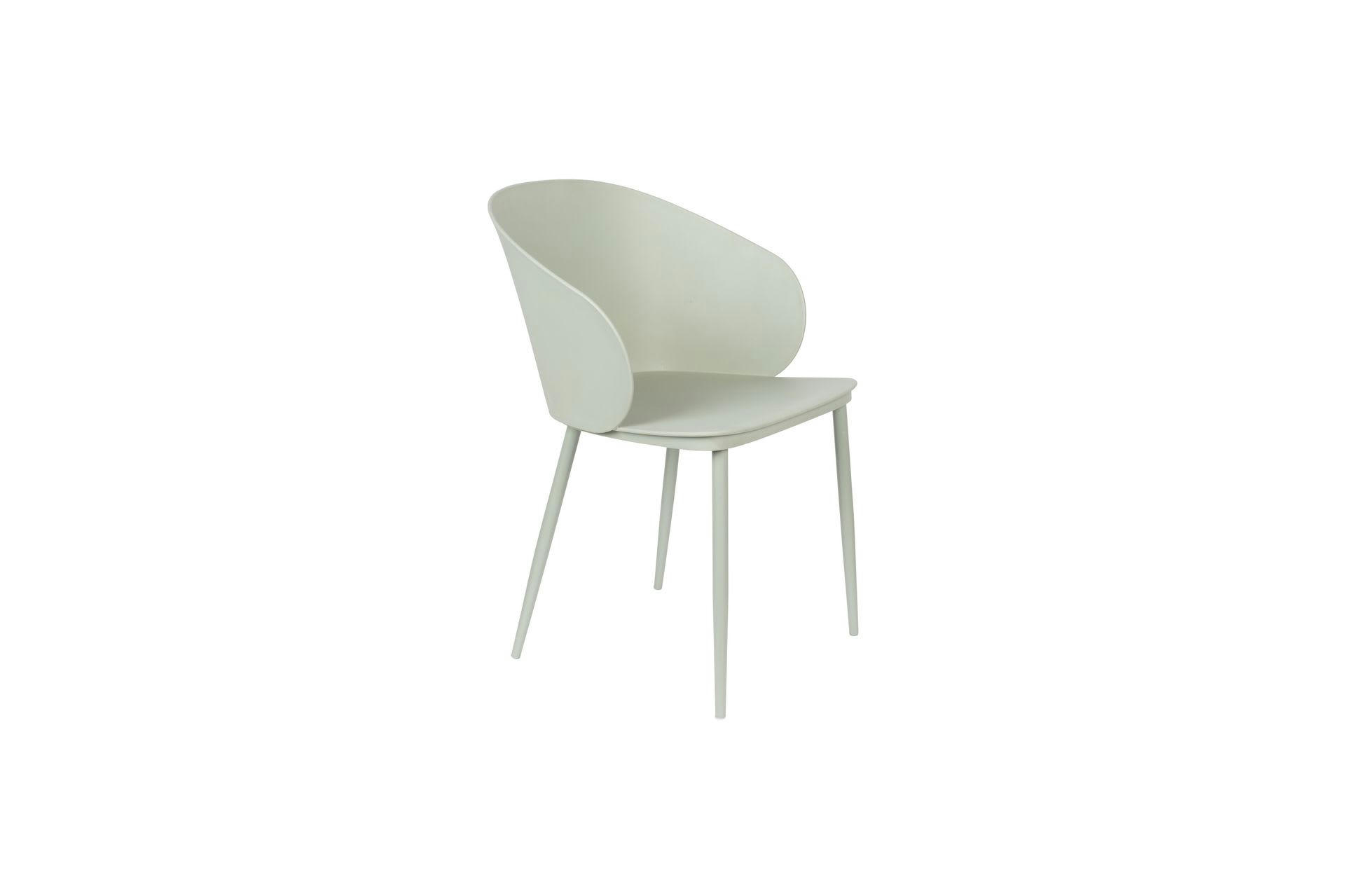 GIGI - Chaise en polypropylène vert