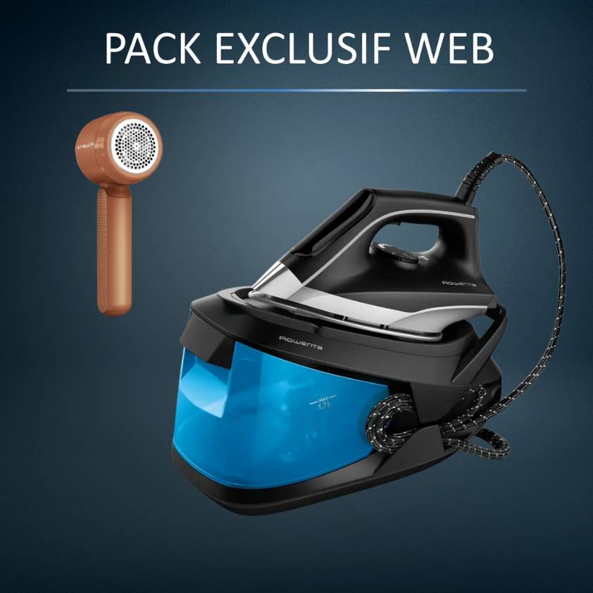 Pack Exclusif Web - Centrale vapeur Turbosteam   Rase Bouloche