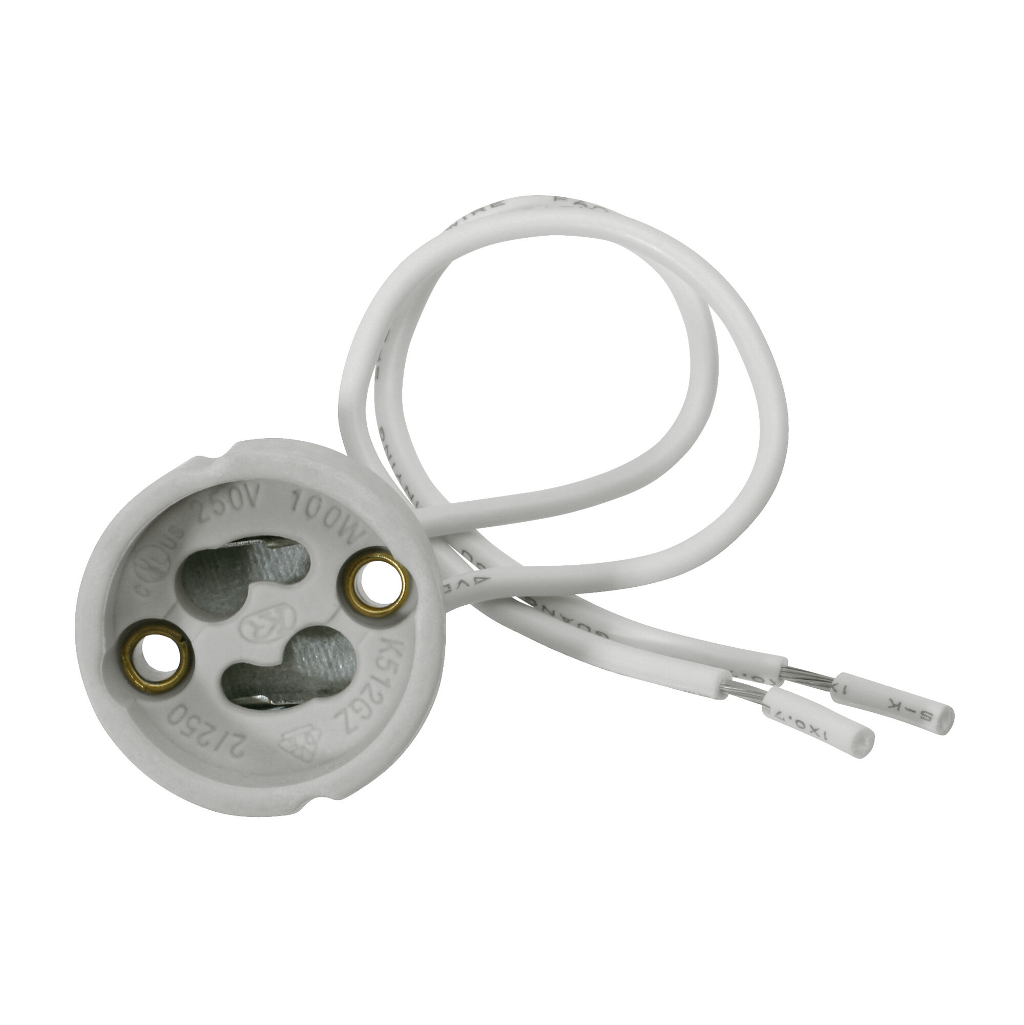 Oprawka ceramiczna do żarówki HLDR-GZ10 LL 66015 LightLogic gniazdo GU10 1