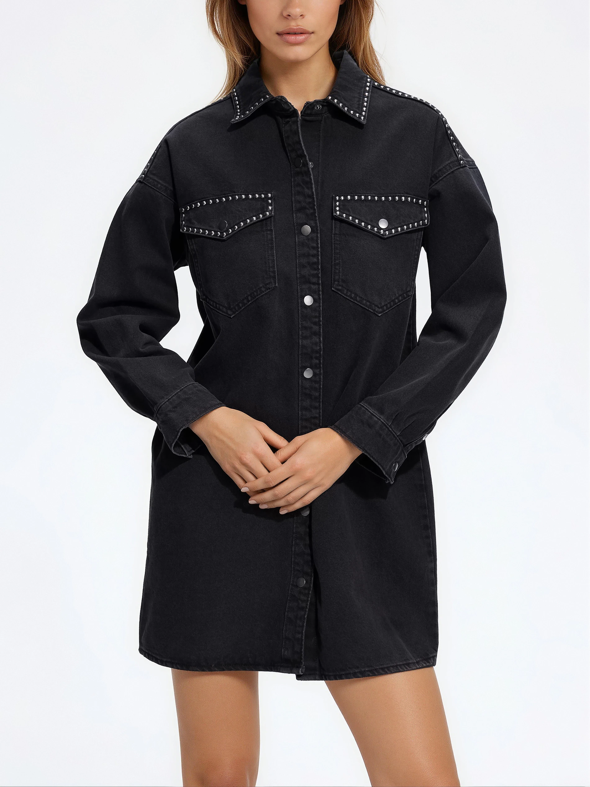 Jeansowa sukienka mini