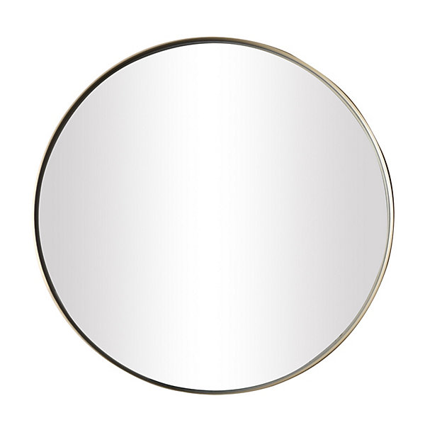 Miroir métal doré Matis Norasia ⌀60cm