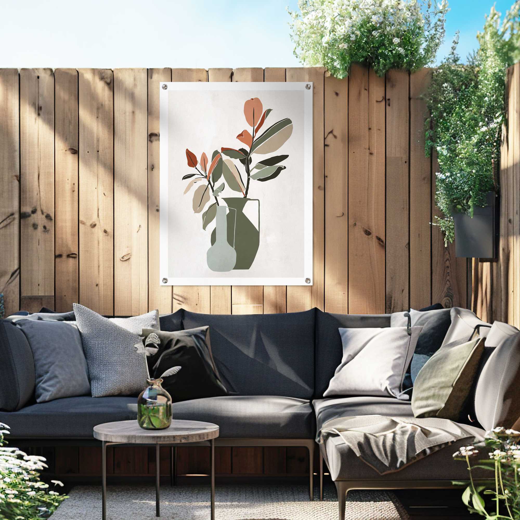 Reinders - Botanical Illustration - Tuinposter 80x60cm