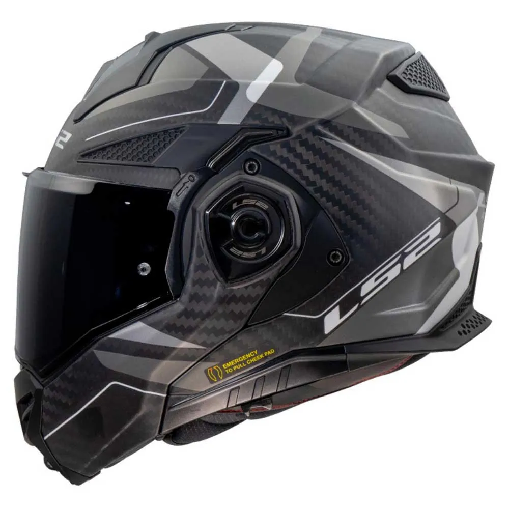 LS2 FF901 Advant X Carbon Horizon modular helmet