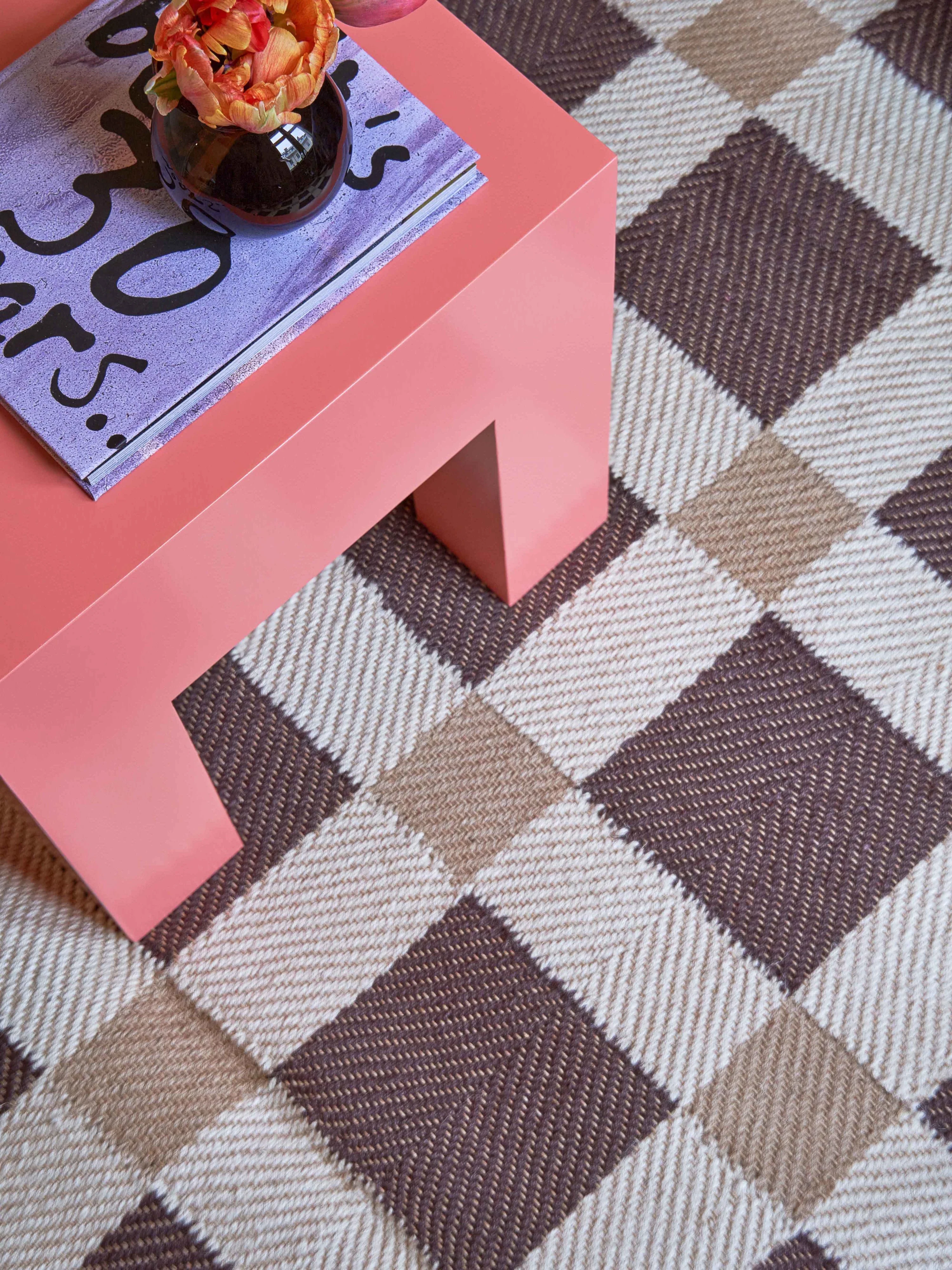 Handgewebter Jute-Teppich Sesame