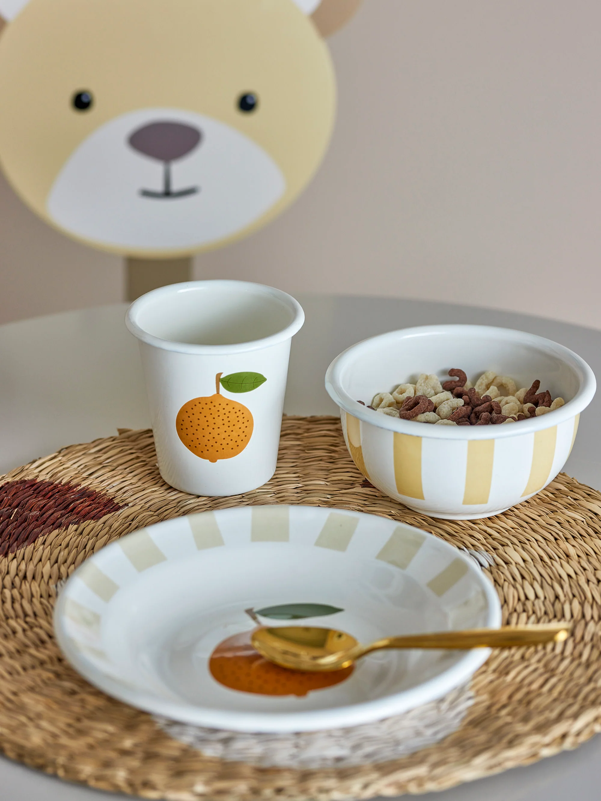 Kinder-Geschirr-Set Agnes, 3er-Set