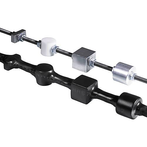 HellermannTyton HA67-50,8/8,3-PEX-BK 321-30300 gaine thermorétractable avec colle 6:1 noir 1 m