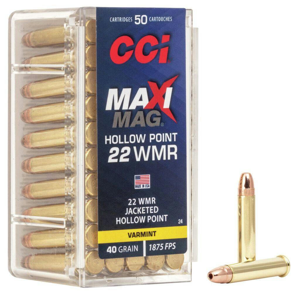 CCI .22 WHP Hollow Point Maxi Magnum Ammunition