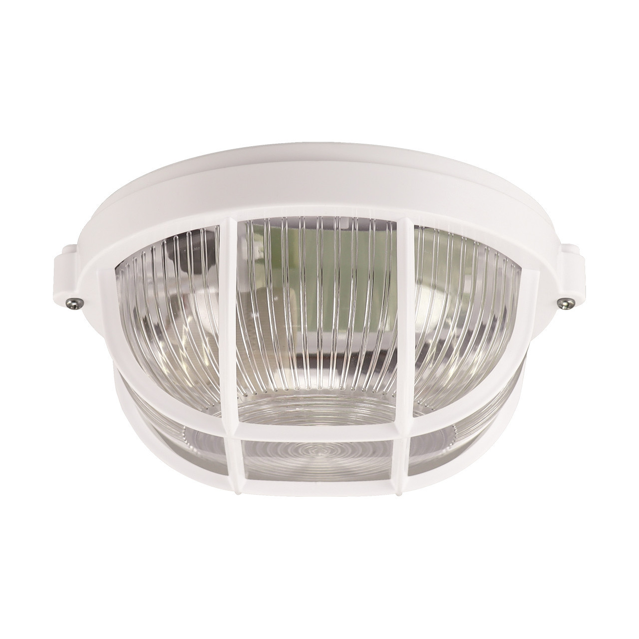 Lampa sufitowa zewnętrzna SALTO biała 1 x E27 x 10W IP65 Struhm