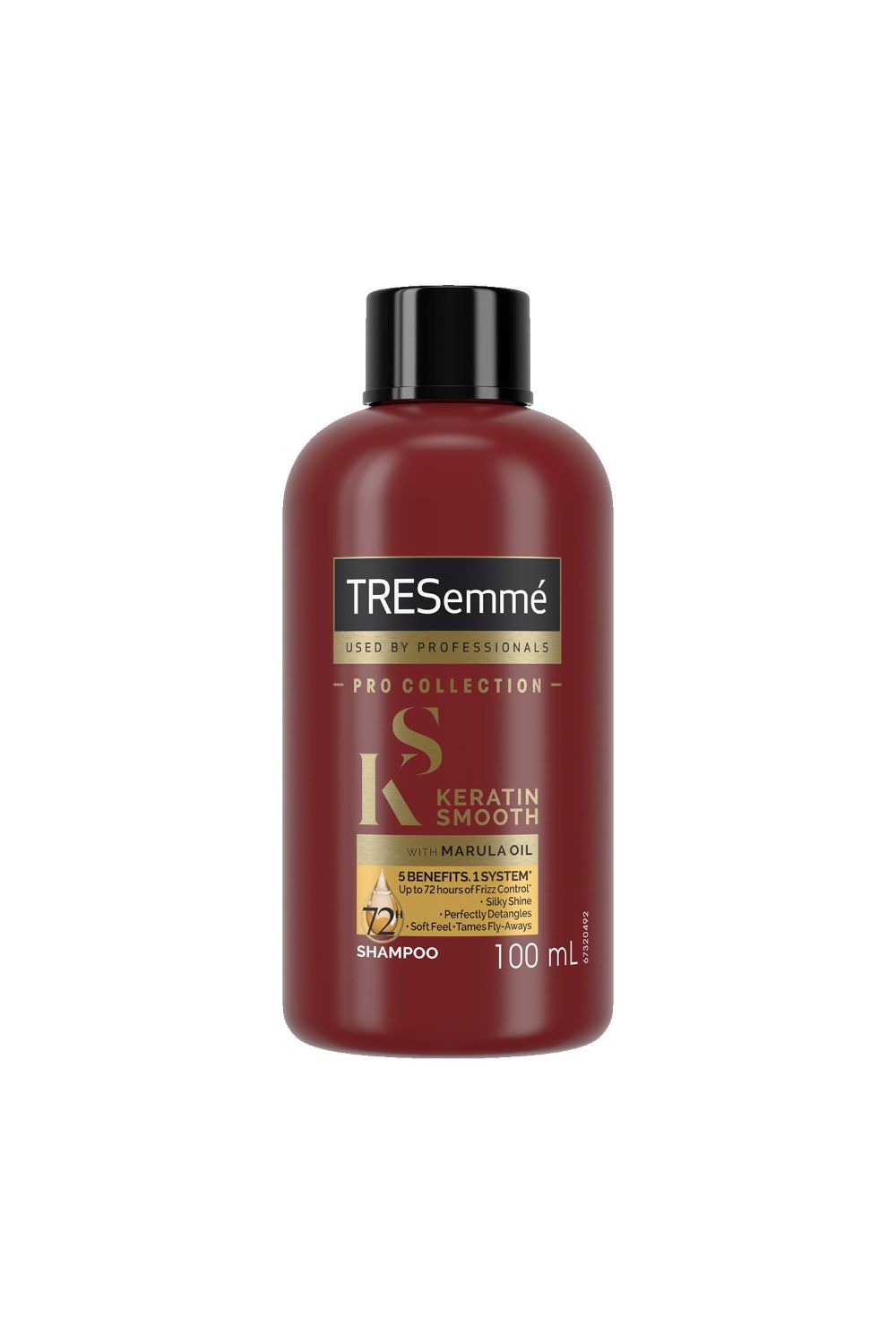 Tresemme Keratin Smooth 'Shampoo' with Marula Oil for Frizzy Hair 12 Pack of 100ml