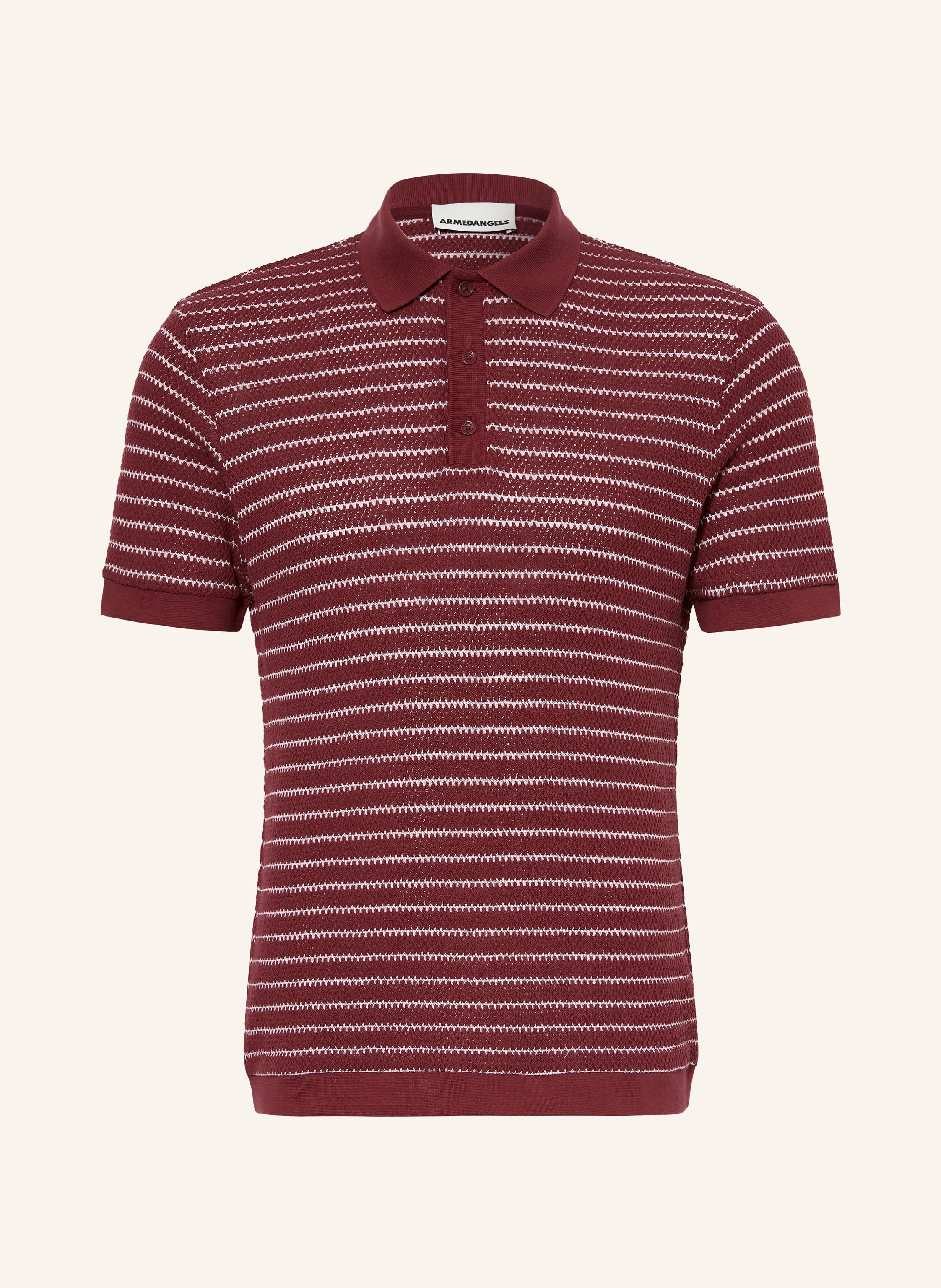ARMEDANGELS Strick-Poloshirt MAARIO Regular Fit