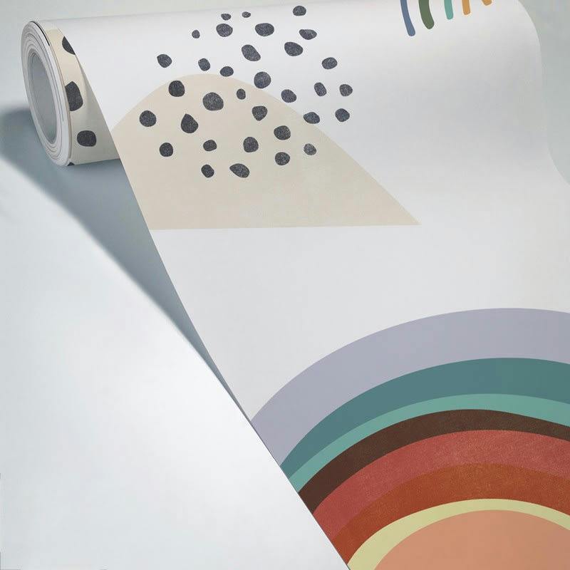 ARC EN CIEL - Papier Peint Panoramique L336xH270cm Multicolore