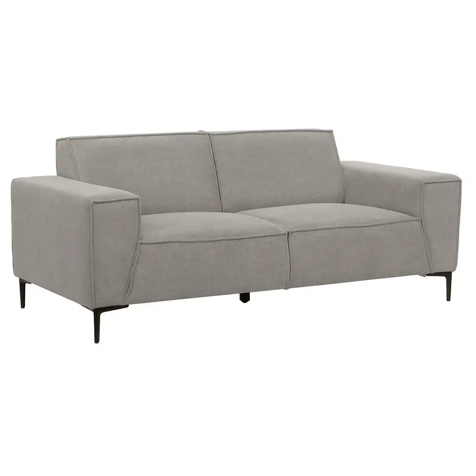 Bank Romy 2-zits - stof Curio - grijs