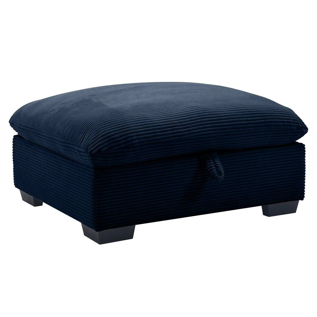Corduroy Fabric Ottomans Footrest to Combine with 2 Seater Sofa, 3 Seater Sofa and 4 Seater Sofa
