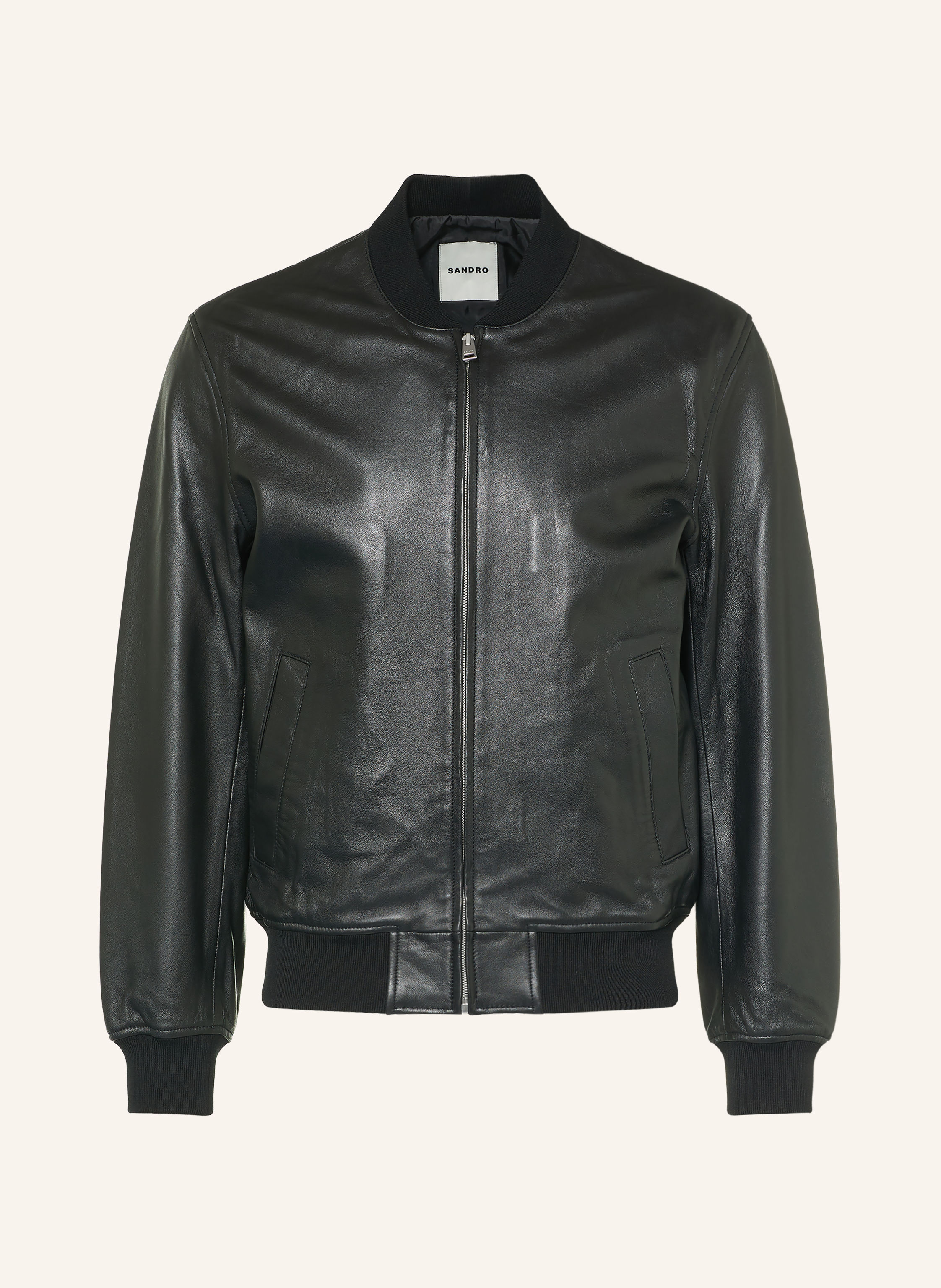 SANDRO Lederblouson