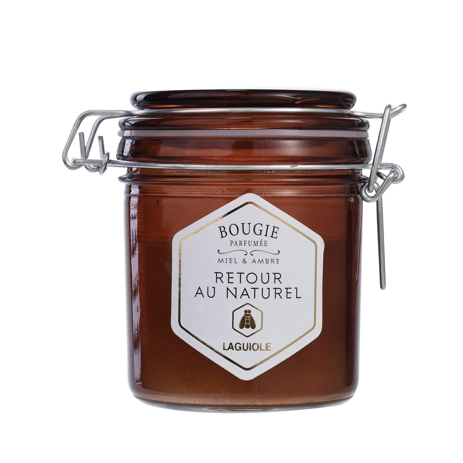 - Bougie parfumée à l'ambre & miel - 150g
