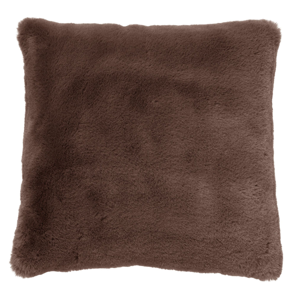 ZAYA - kussenhoes 60x60 cm - bontlook - extra groot - Chocolate Martini - bruin