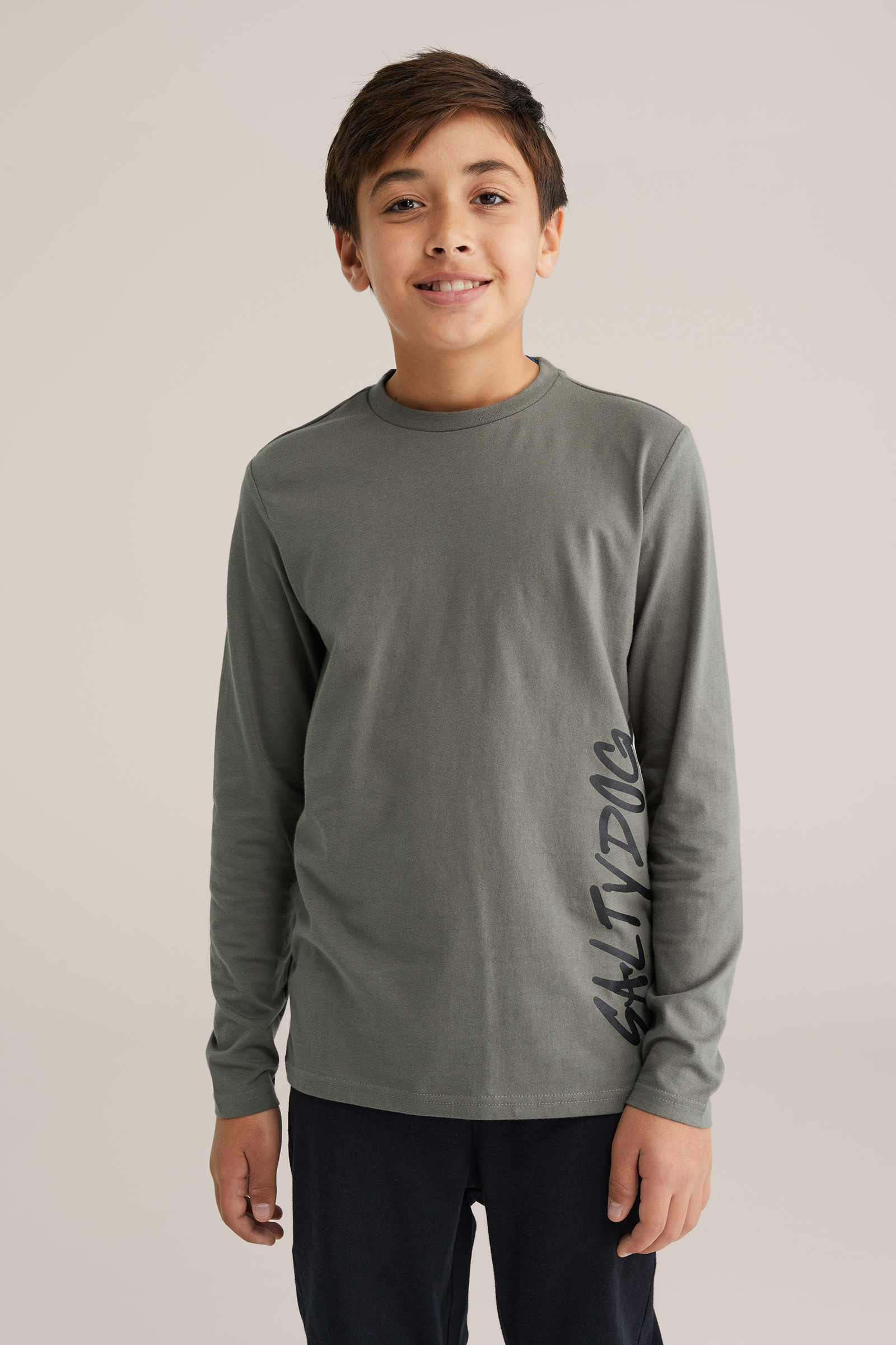 Jongens pyjama met print