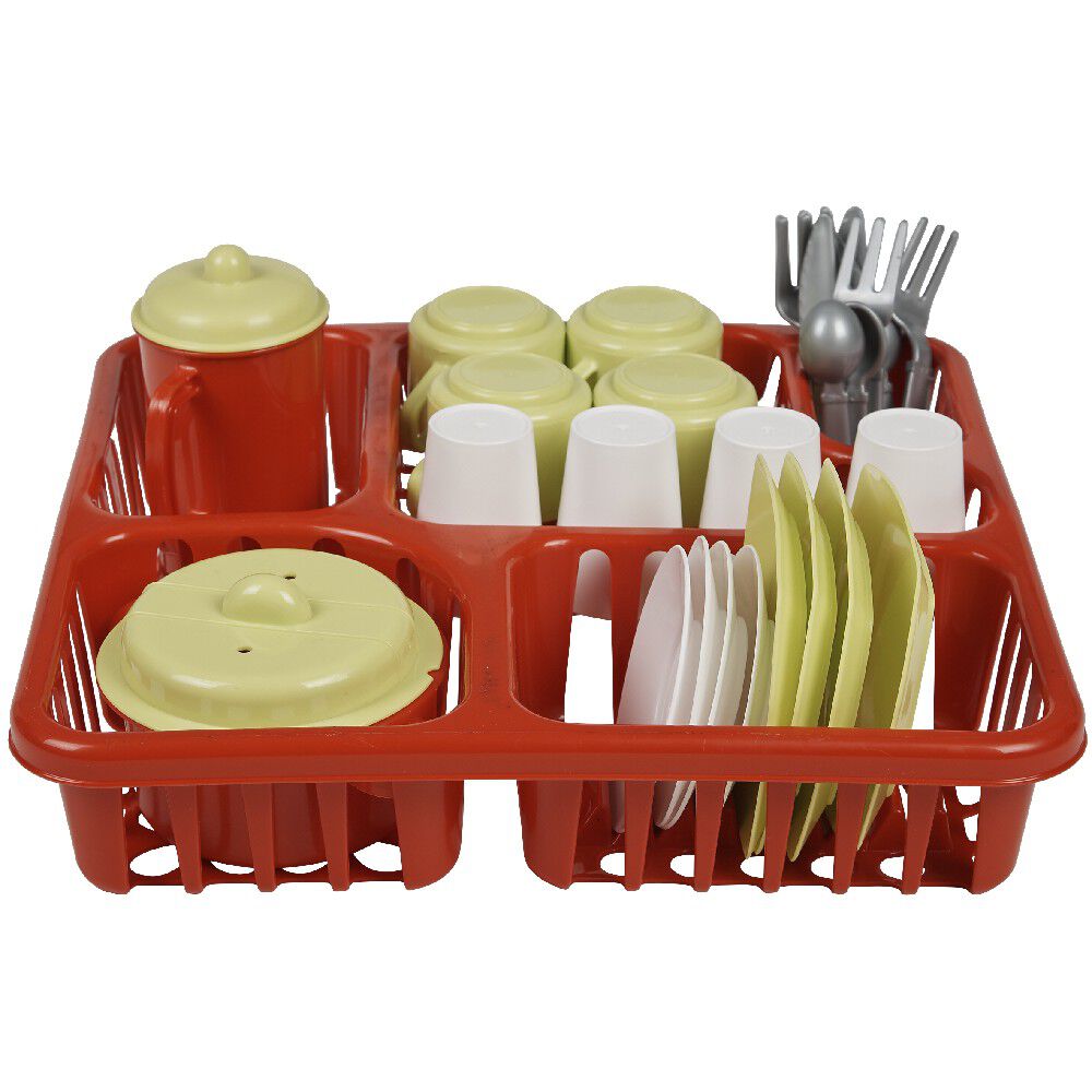 égouttoir dinette garni Ecoiffier