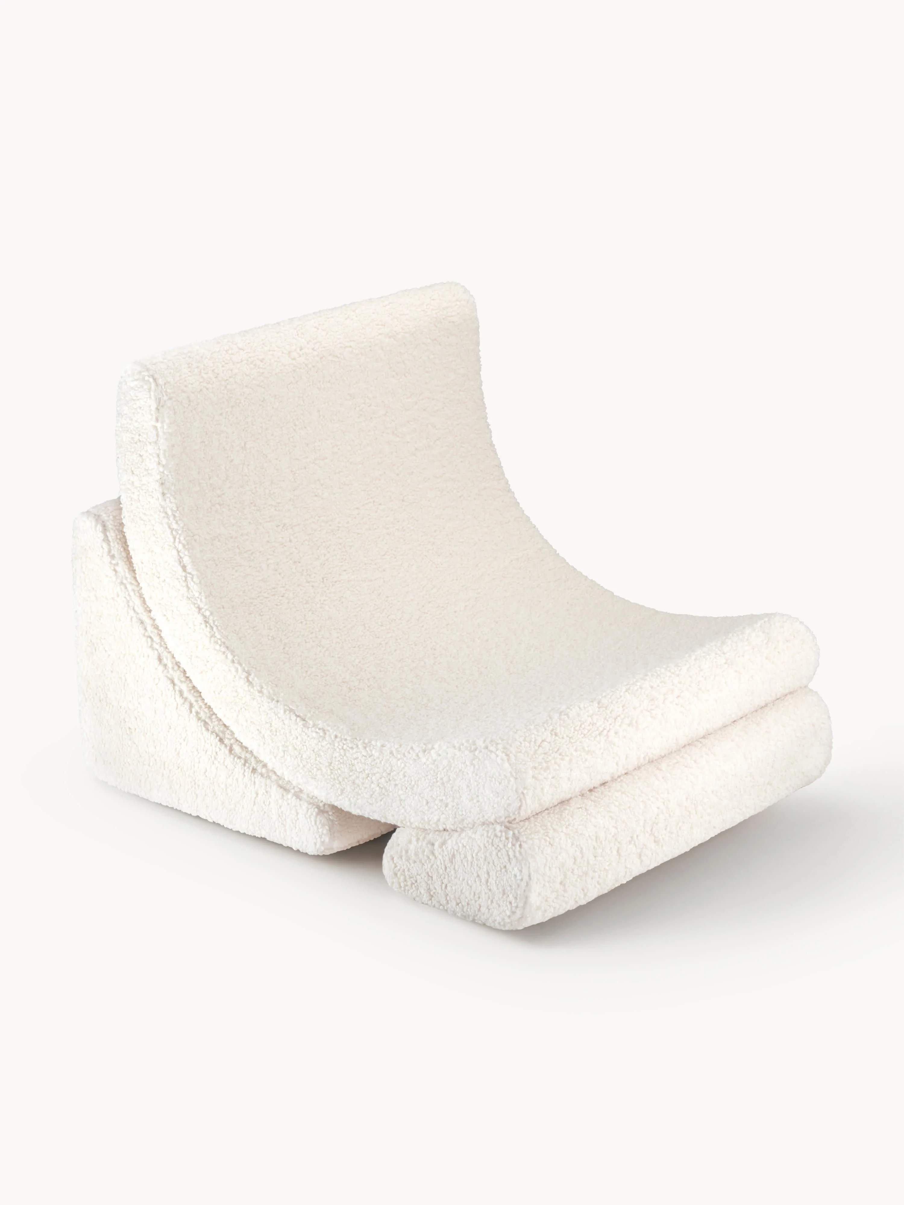 Handgefertigter Kinder-Sessel Moon aus Teddy