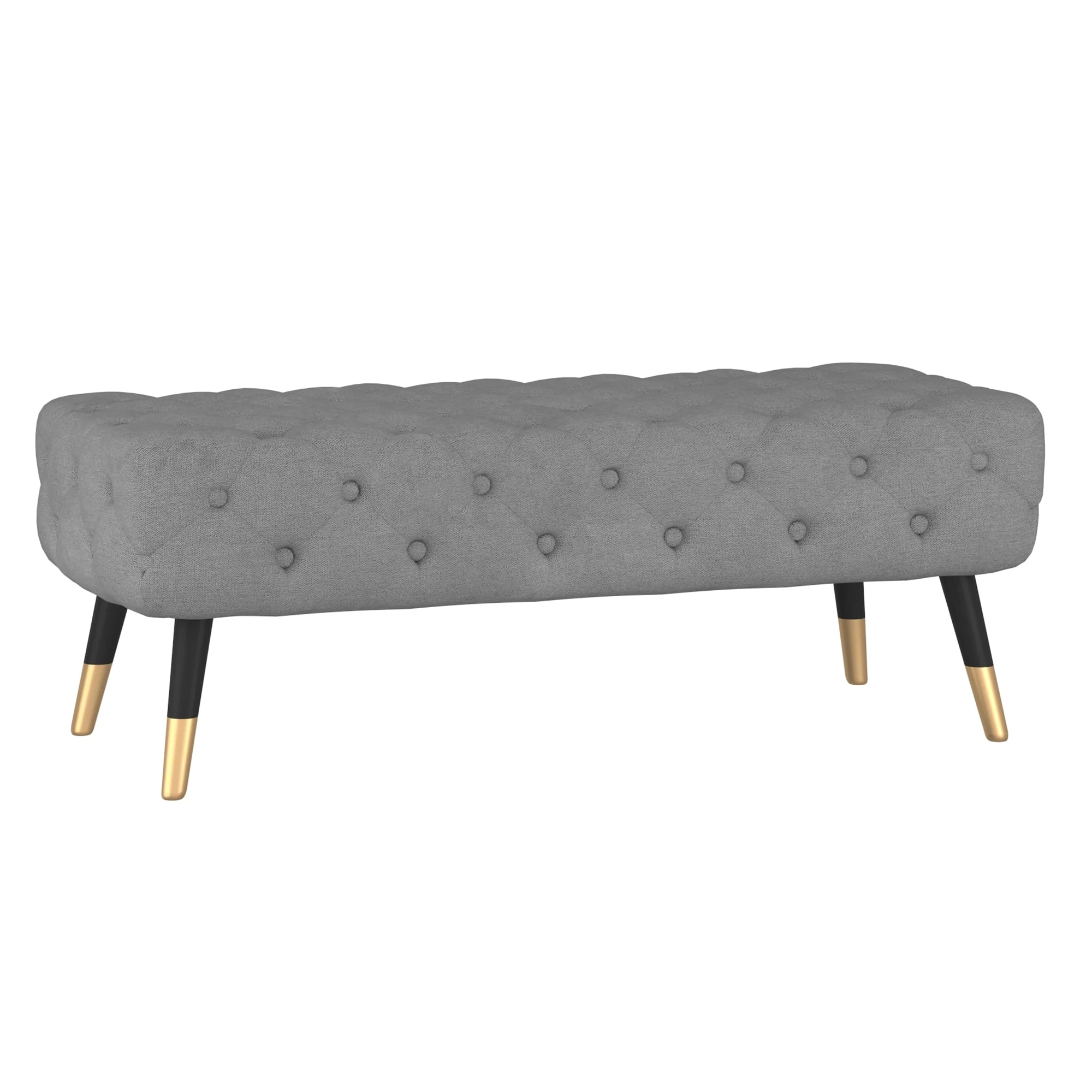 Upholstered Tufted Bench