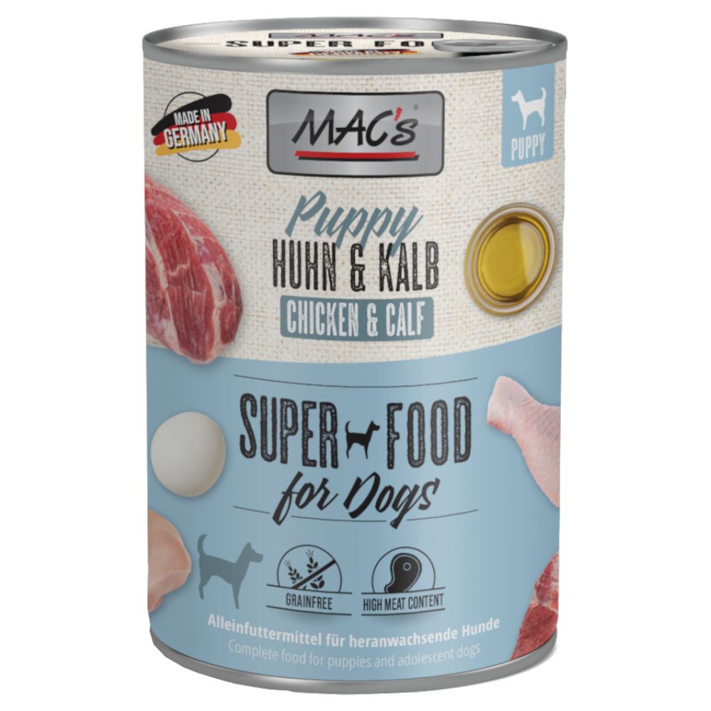 MAC's Puppy Superfood 6 x 400g