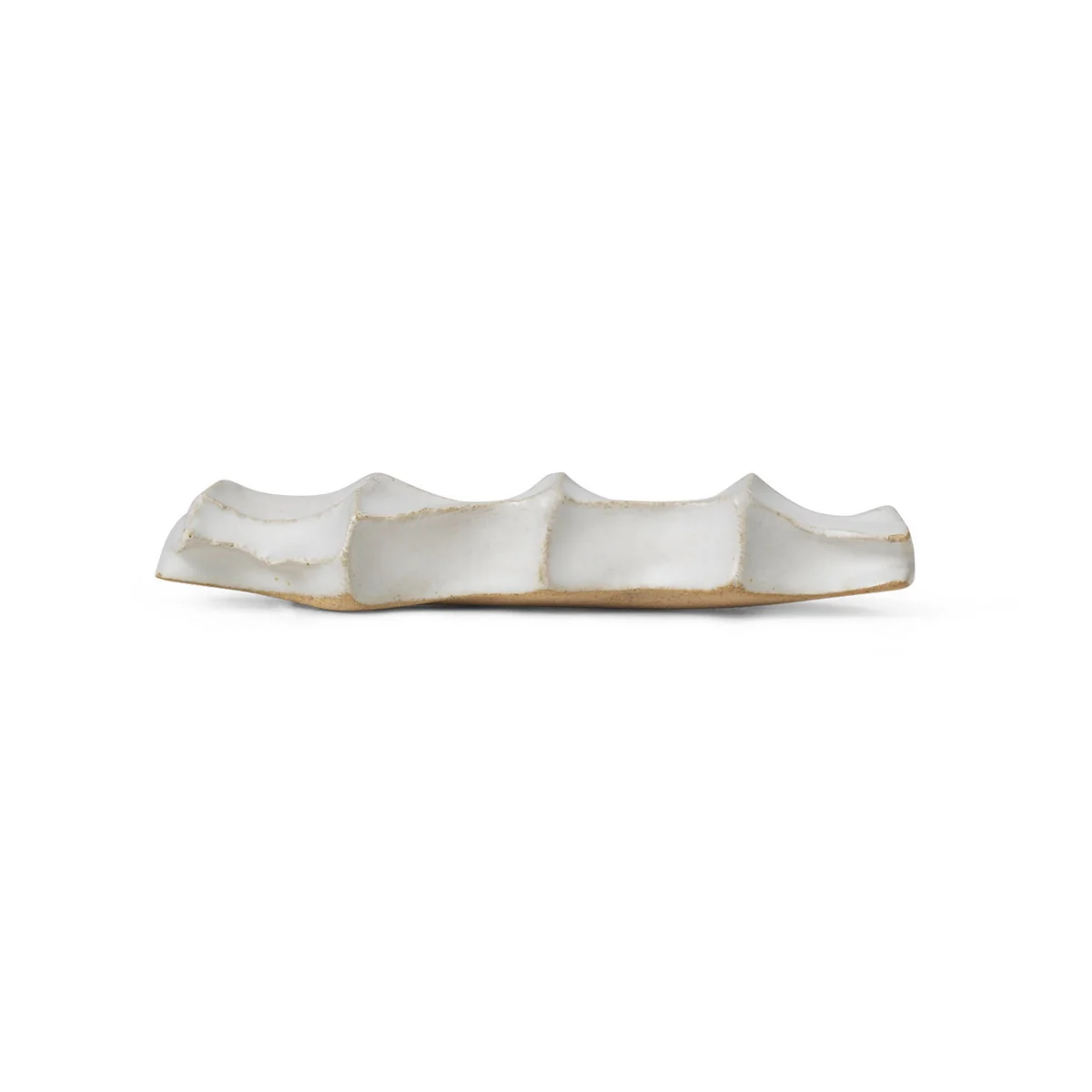 Ferm Living - Serre Besteckablage, moss green (4er-Set)