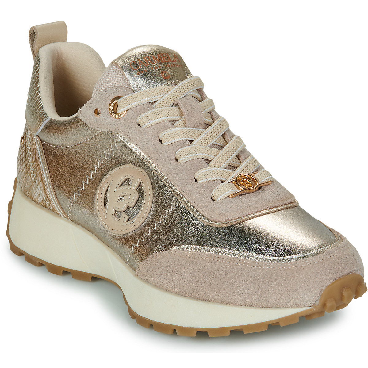 Carmela - 162699-BEIGE - Gold / Beige