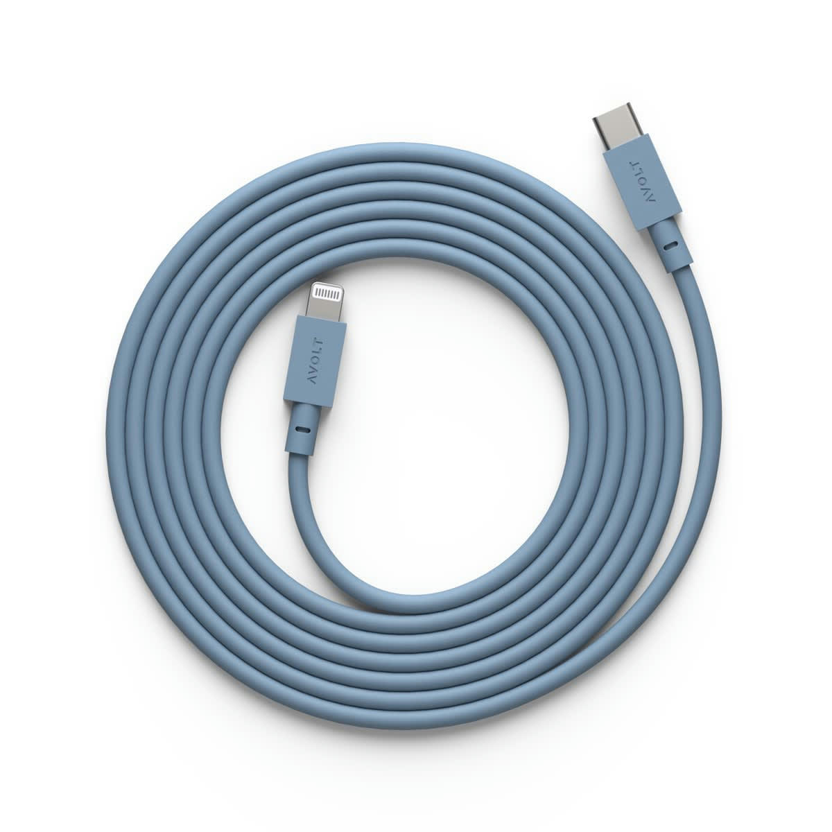 - Cable Iphone Cable 1 USB-c vers Lightning, 2mm Shark Blue