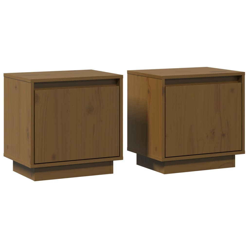 2x Szafka Nocna Stolik Komoda Do Sypialni 40x30x40 cm