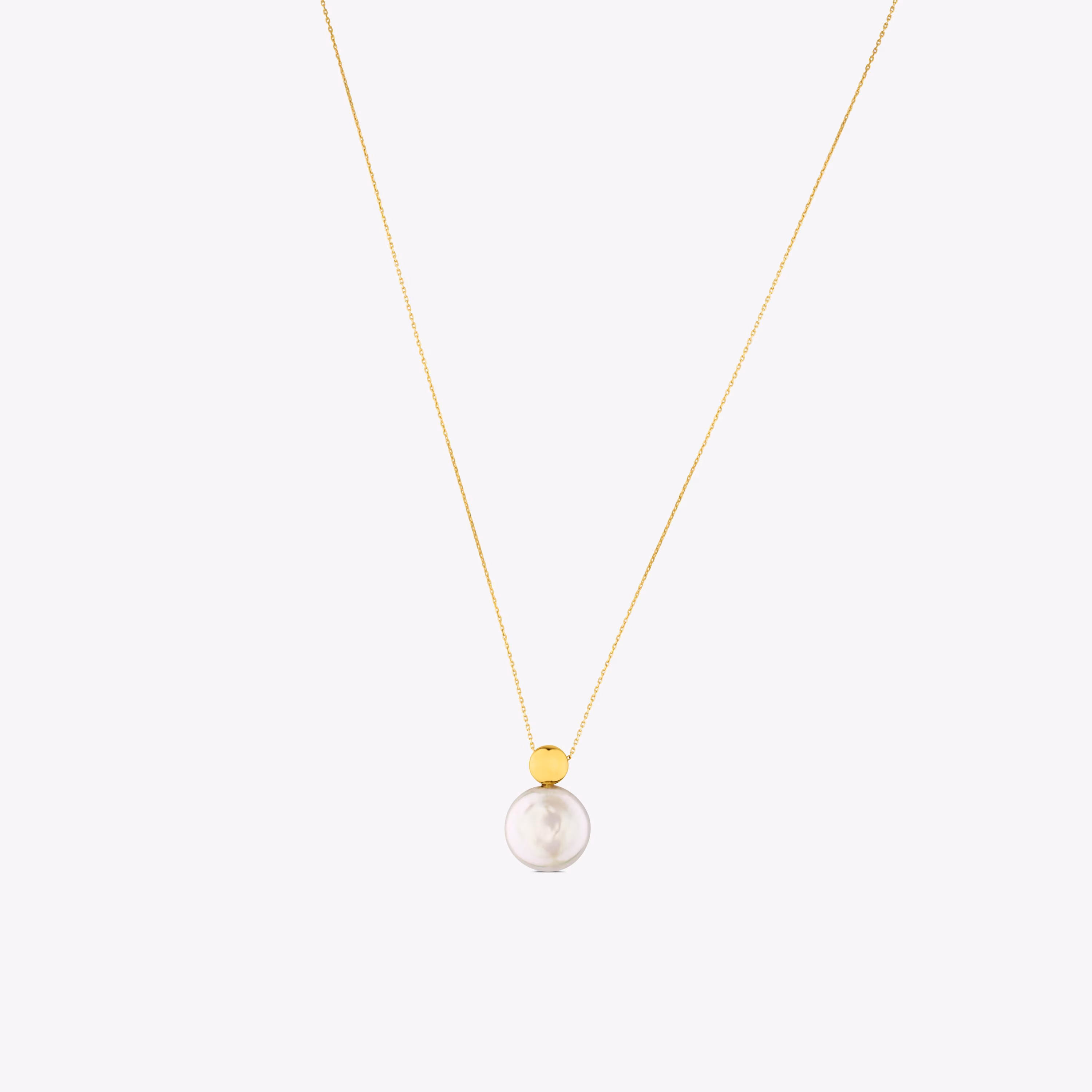 Collar de oro con perla cultivada Alecia