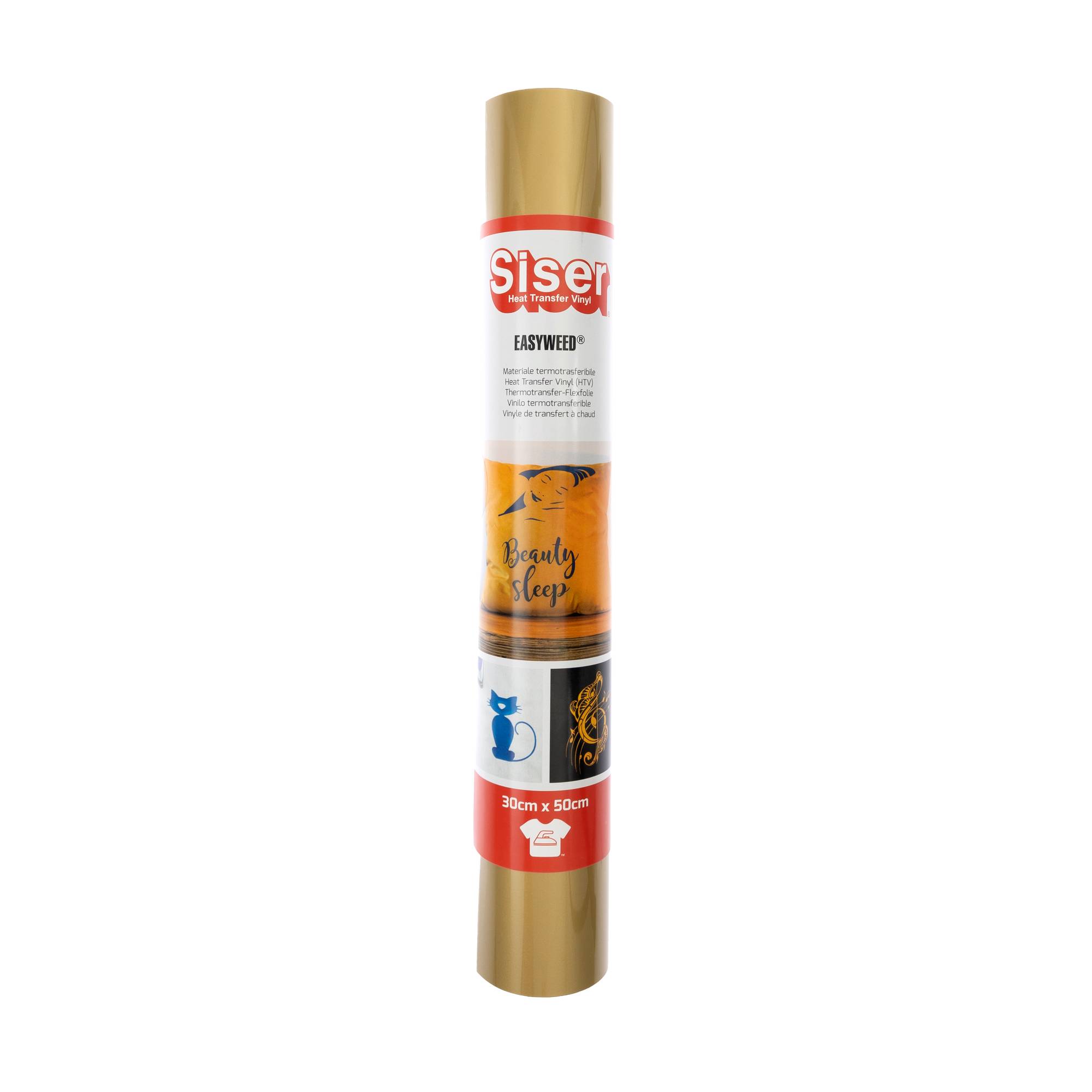 Siser Gold Easyweed Heat Transfer Vinyl 30cm x 50cm