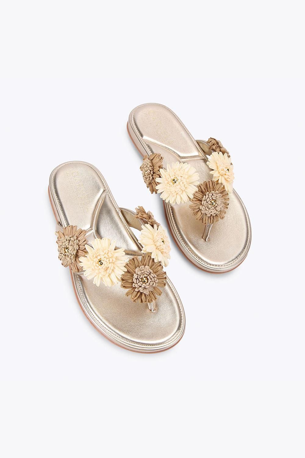 Carvela Sorrento Flower Flat' Sandals