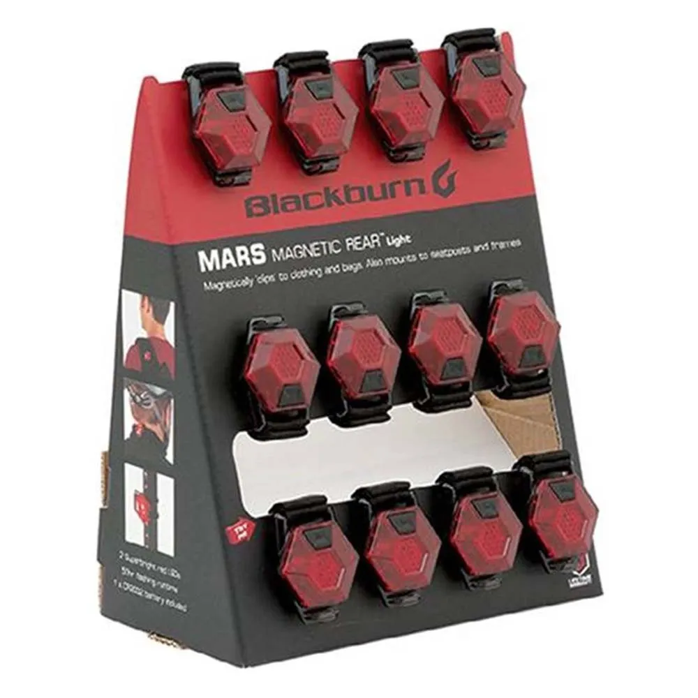 Blackburn Mars Magnetic rear light 12 units