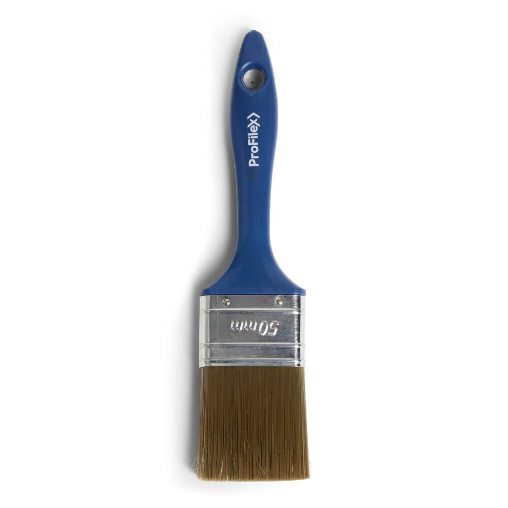 Pinceau plat 50mm rouge