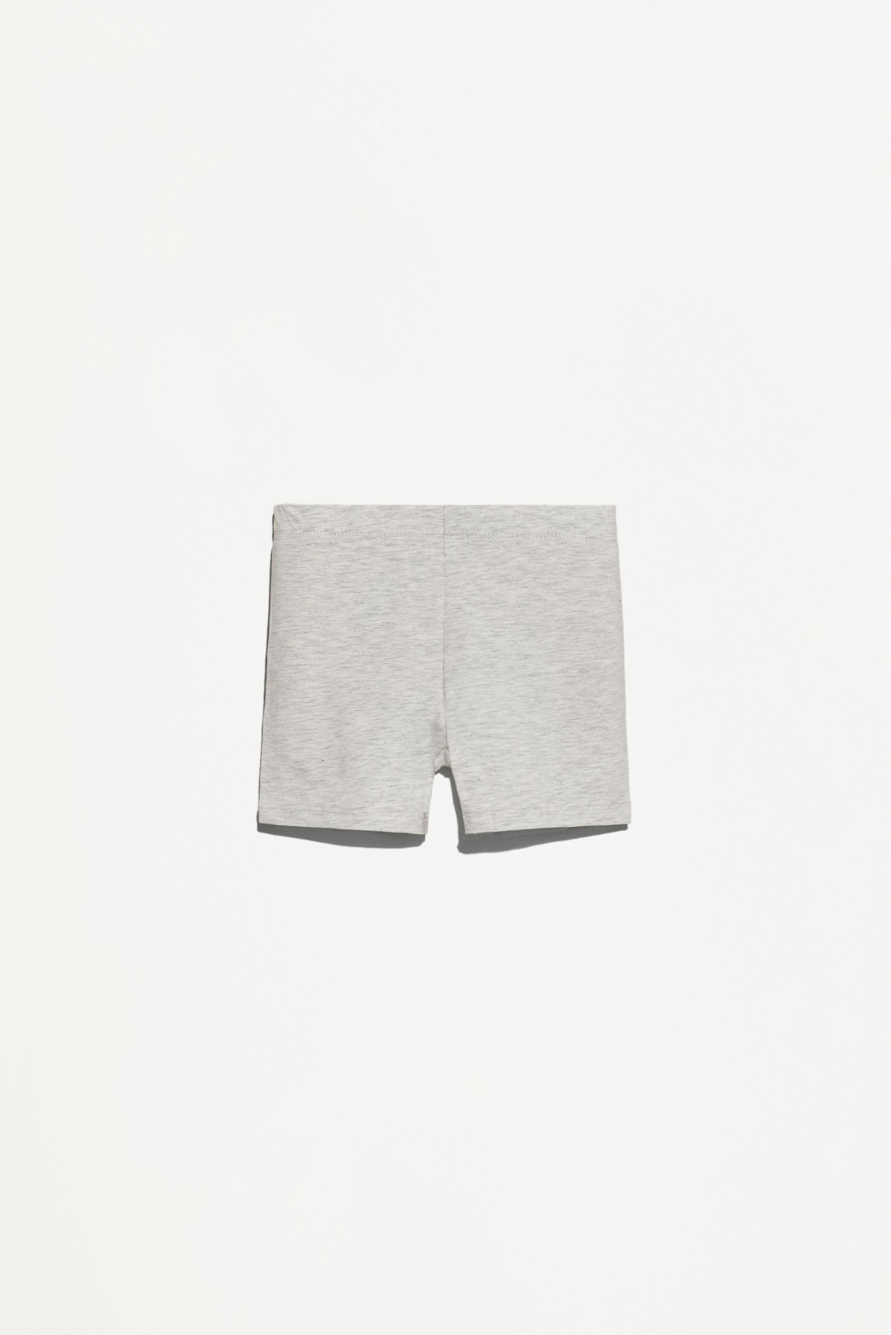 Pack 2 leggings cortos lisos