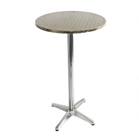 Bistrotisch »MVG-HA026«, Fuß mit Betoneinguss, höhenverstellbar: 70/110cm, Ø=60cm