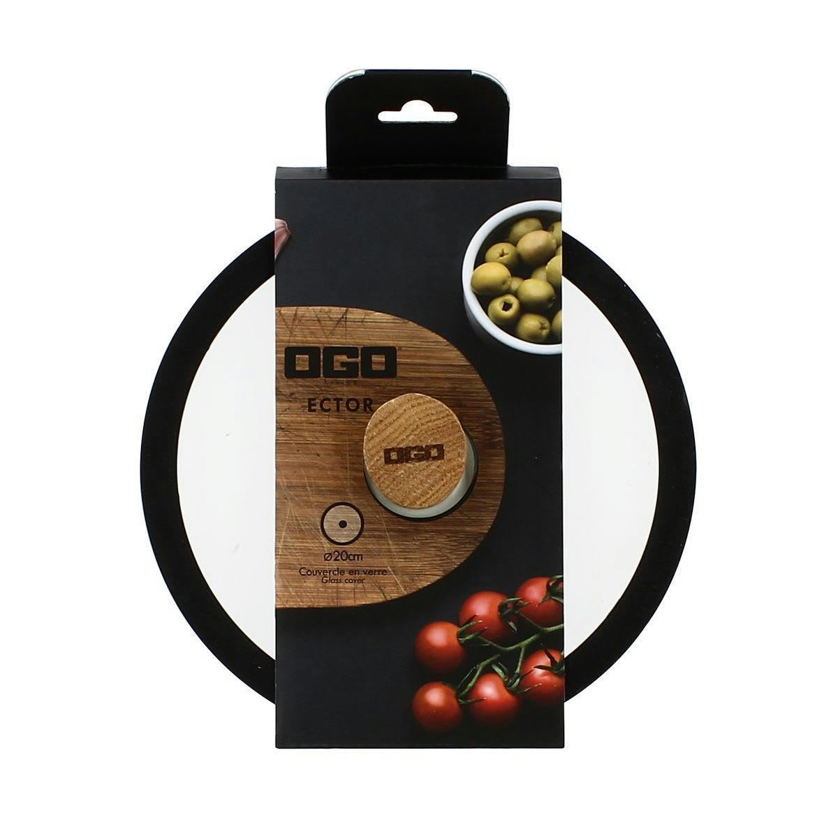 ECTOR - Couvercle en verre Ø20cm