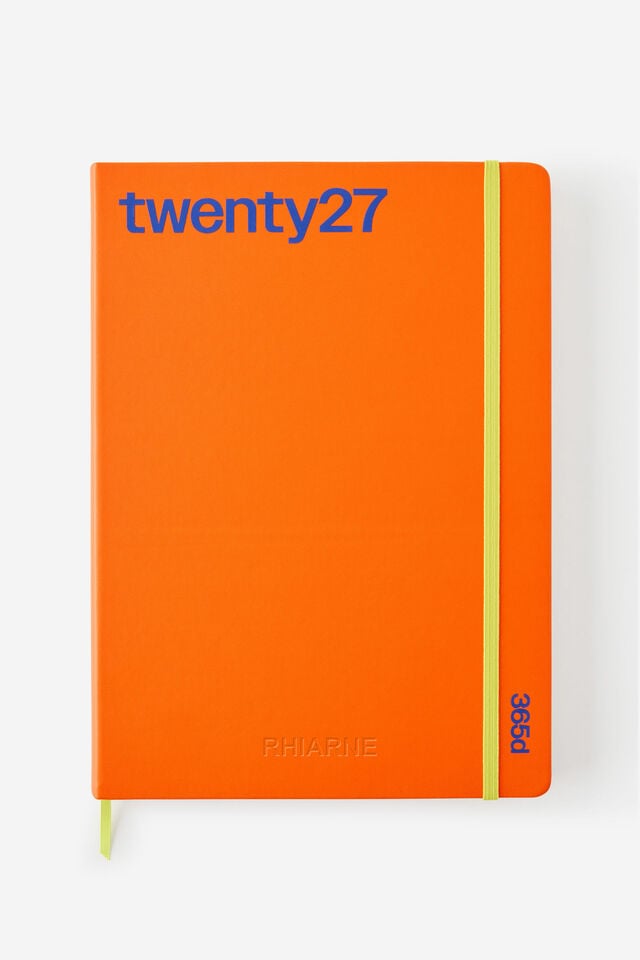 Personalised 2027 A4 Daily On Schedule Diary