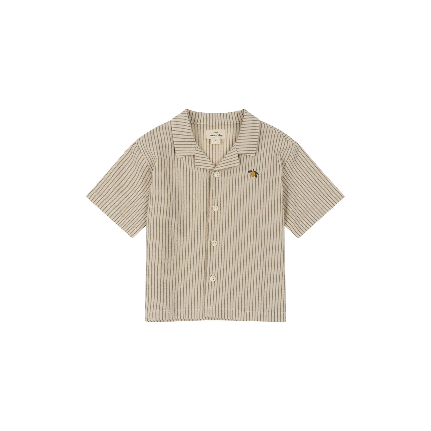 Elliot SS Shirt, tea stripe