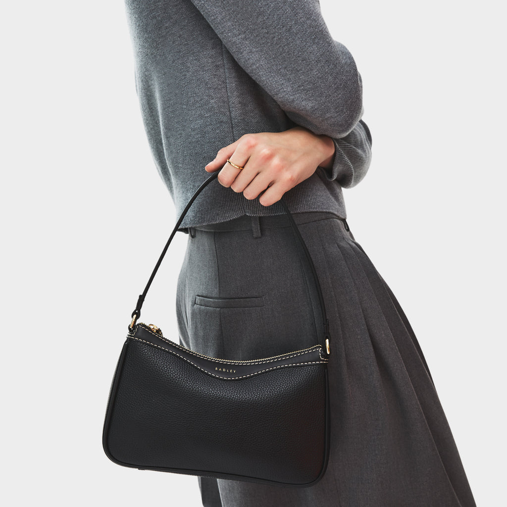 Albany Avenue - Medium Ziptop Shoulder Bag