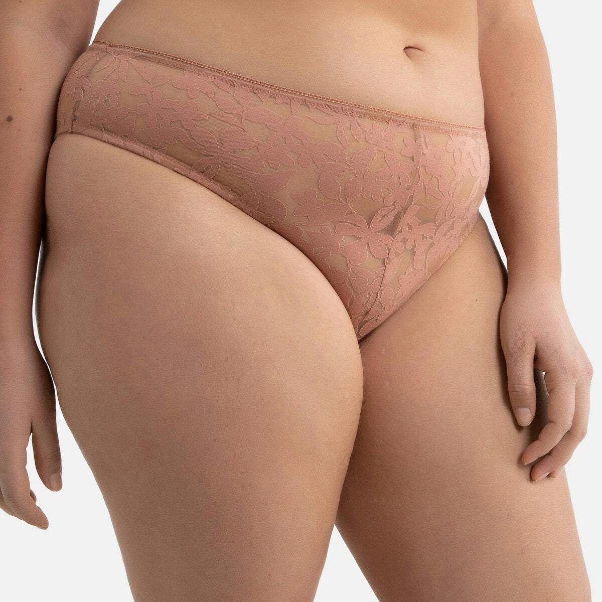 Slip italien maille florale Barista