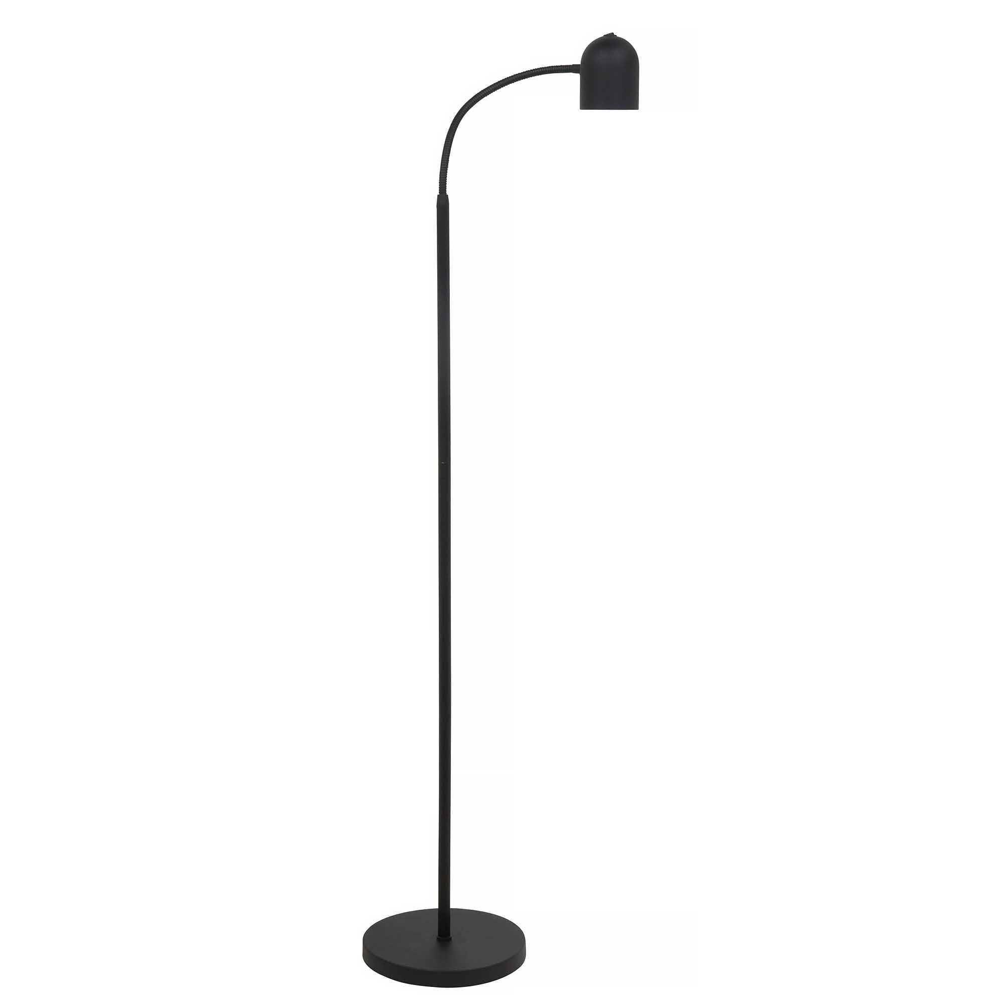 Highlight vloerlamp Umbria - 1 lichts - 30 x 120  cm - zwart