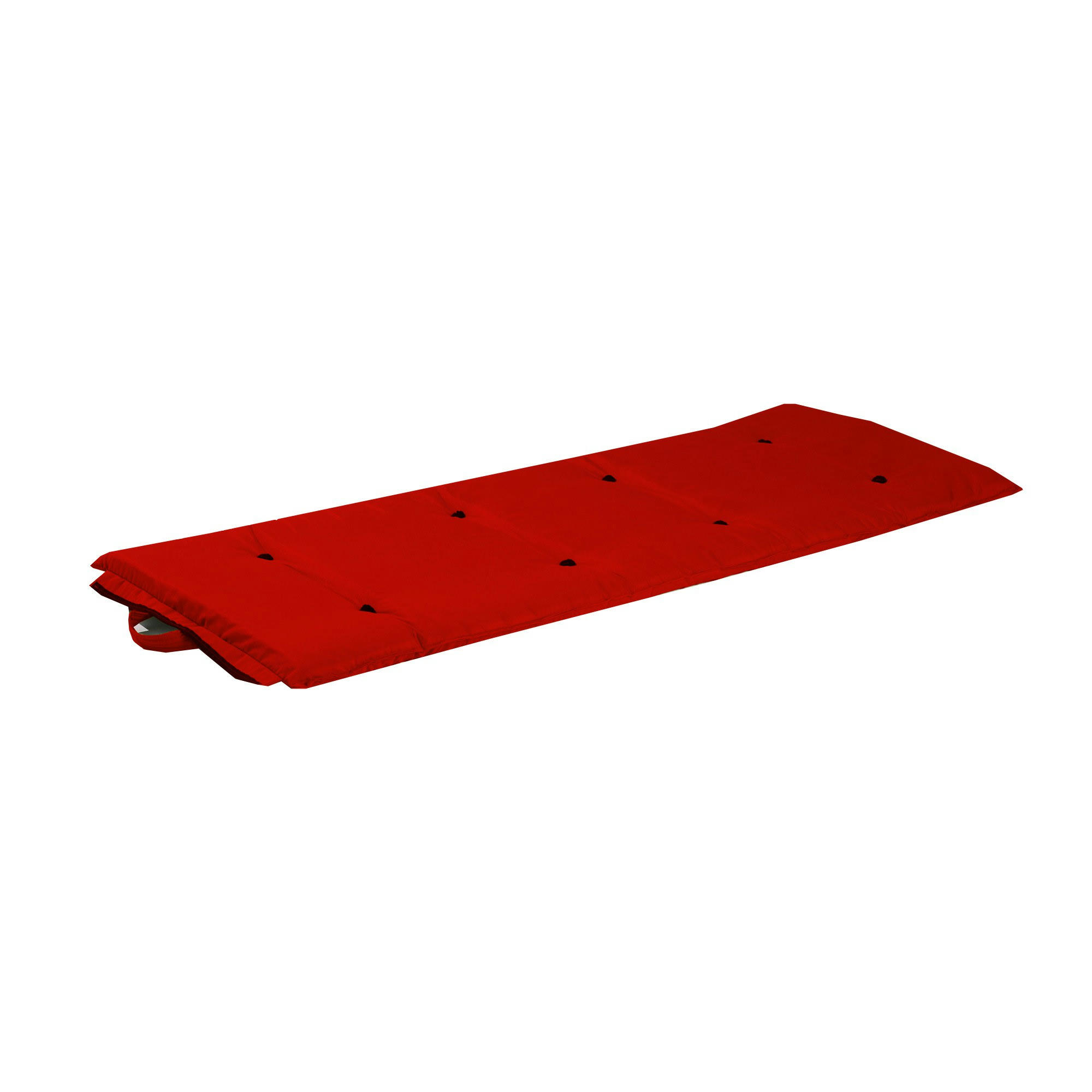 FUTON VOYAGE - Matelas futon Coton Voyage 70x190 Rouge 70x190
