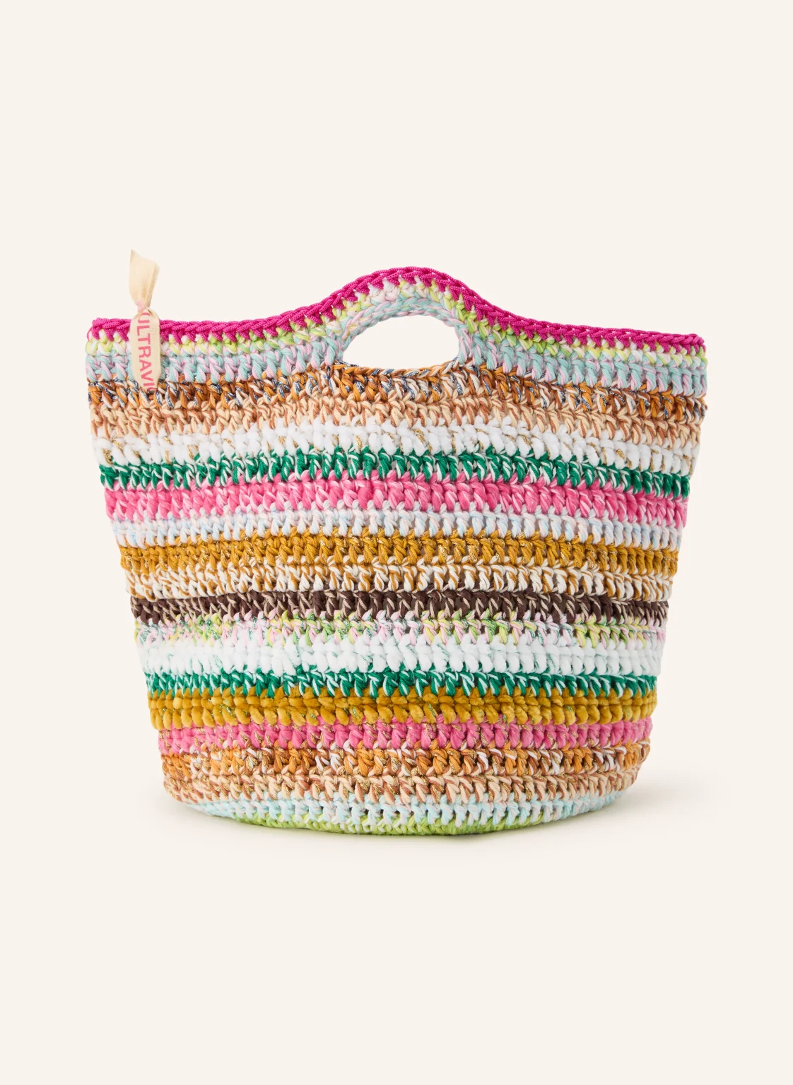 ULTRAVIOLHAT Handtasche LARGE RIVIERA mit Glitzergarn