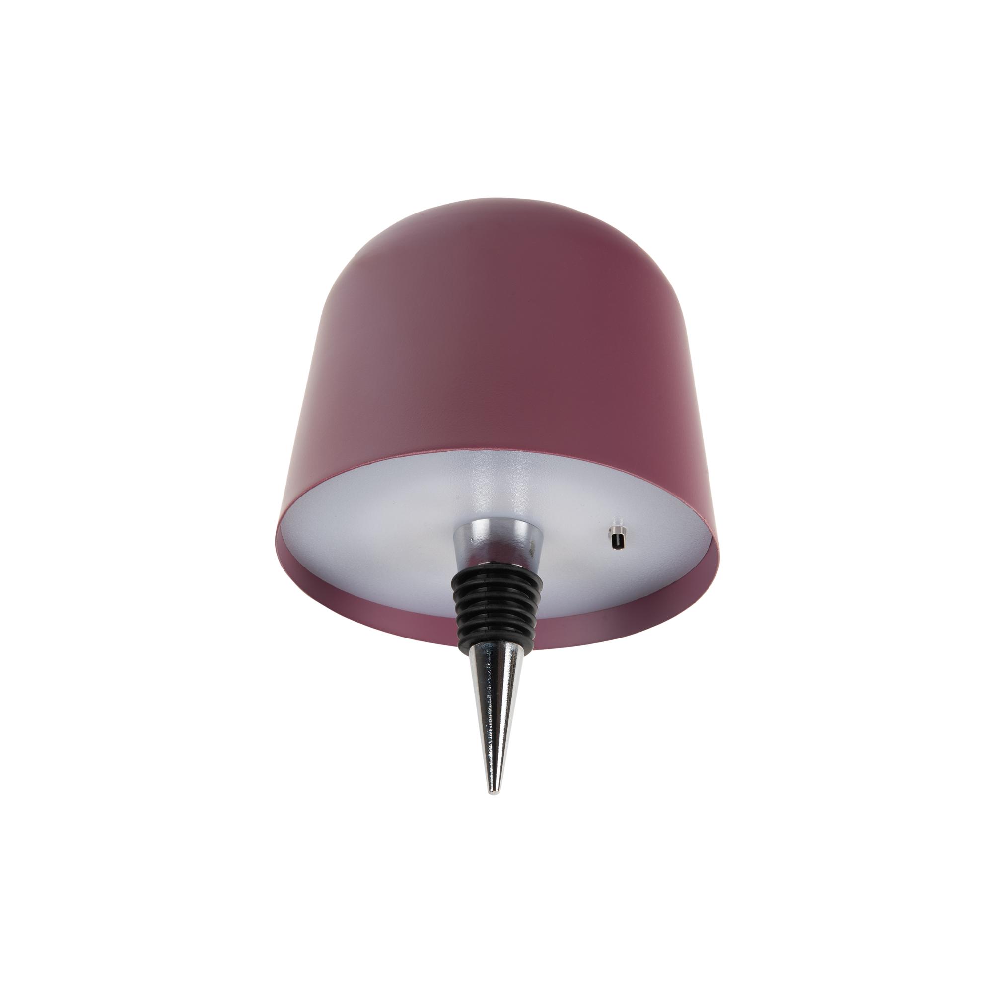 Leitmotiv tafellamp Cone Hat LED - paars - Ø10cm
