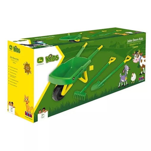 John Deere Wheelbarrow Set 78cm Length