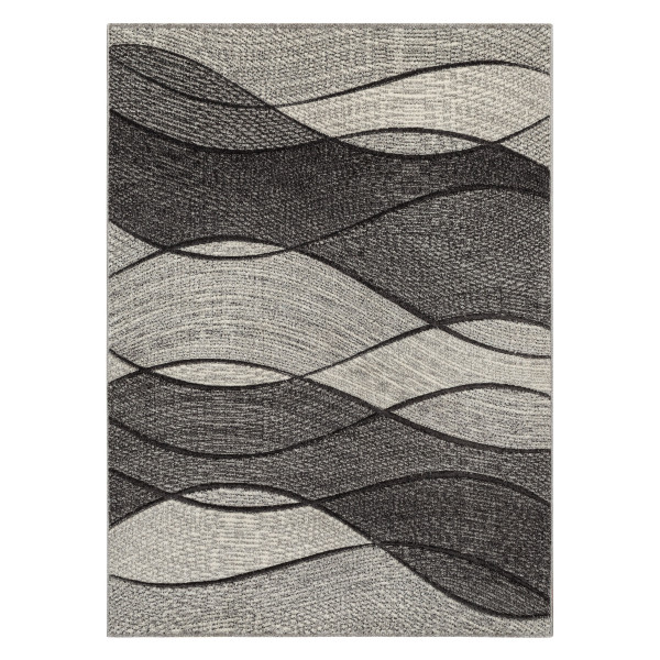Dywan FEEL 5675/16811 FALE szary / antracyt / krem 280x370 cm