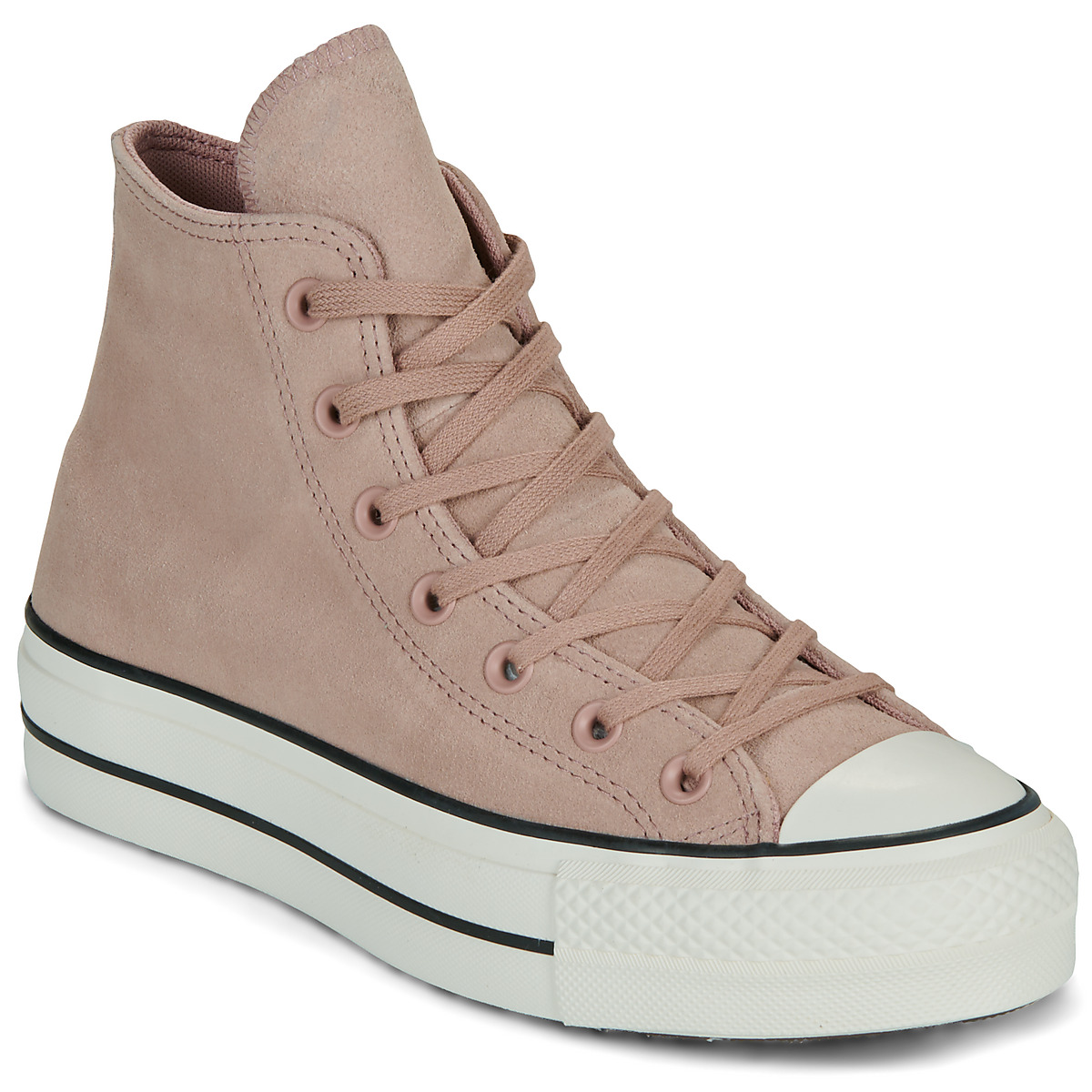 Converse - CHUCK TAYLOR ALL STAR LIFT PLATFORM TONAL SUEDE - Pink