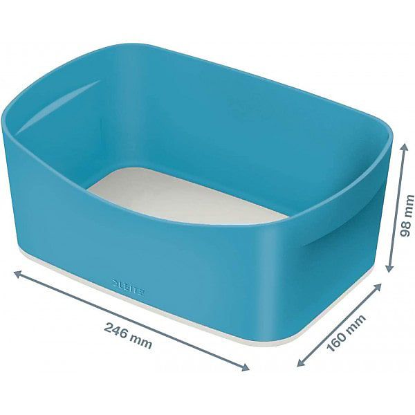 Bac de rangement A5 compatible alimentaire My Box Cosy - Bleu