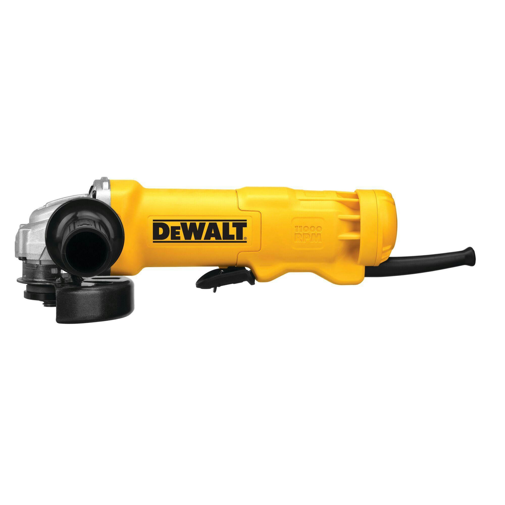 DEWALT DWE402K 4-1/2-in Small Angle Grinder Kit with Paddle Switch